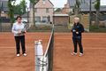 Eindelijk terug op het tennisveld