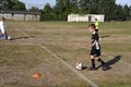 Voetballen in vakjes en met afstand