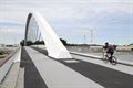 Fietsbrug open