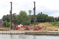 Ondertussen, aan de brug in Beringen