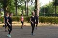 Zumba in het park