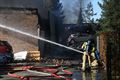 Demontagebedrijf vernield door brand