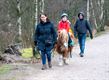 Wandelen op zoek naar een schat...