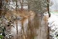 Hoge waterstanden door regen en sneeuw