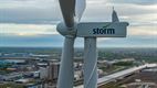 De eerste windturbine staat er