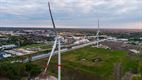 De tweede windturbine staat er nu ook