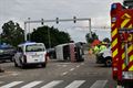 Spectaculair ongeval op brug Beringen