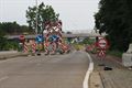 Ondertussen, aan de brug in Beringen