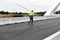 Testdag nieuwe brug