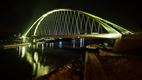 Brug in feestverlichting