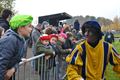 Aankomst Sinterklaas in de Barrier