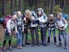 Jong-gidsen op tweedaagse trektocht
