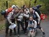 Jong-gidsen op tweedaagse trektocht