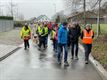 Gezellige wandeltocht Tennis Paal