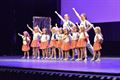 Knappe dansshow Dance4Life Paal