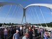 Groots volksfeest voor opening brug Tervant