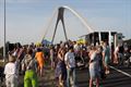 Groots volksfeest voor opening brug Tervant