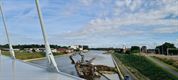 Ondertussen, aan de brug in Beringen...