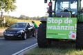 Boeren voerden actie aan gascentrale Tessenderlo