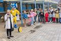 Stappen en fietsen naar school: High-Five!