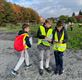 Leerlingen op biotoopstudie