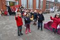 Sinterklaas hartelijk ontvangen in Brelaar-Heide