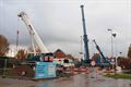 Nieuwe brug Zandstraat wordt morgenavond geplaatst