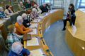 Seniorenraad op bezoek in het Vlaams Parlement