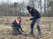 Twee nieuwe bossen aangeplant