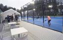 Veel padel en tennis in de Kolonie