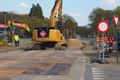 Werken spoorwegbrug Koerselsesteenweg