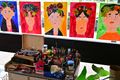 Kinderen Het Meer exposeren in OC De Buiting