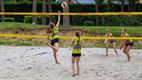Muraca's winnen beachvolleybaltoernooi Lovoc