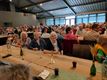 Gelukkige senioren op uitstap
