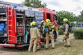 Brandweeroefening goed verlopen