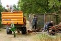 Drie stoere heren in natuurdomein Den Tip