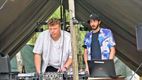 Bierpongen op het KSA-strandfeest