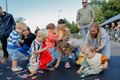 Snoepjes rapen op kermis Kattenbos