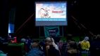 Film in het bos met superhelden