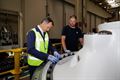 Premier De Croo op de werkvloer bij ZF Wind Power