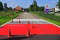 Fietszone rond scholencampus Paal