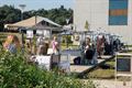 Gehaakte knuffels op de buurtbraderie