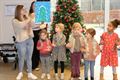Kleuters zingen kerstliedjes in Corsala