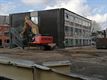 Afbraak oude vakschool begonnen