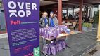 Chocolade verkocht voor het OverKop-huis