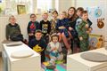 In pyjama naar de Eymardschool