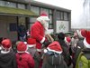De kerstman in de kleuterschool