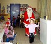 De kerstman in de kleuterschool