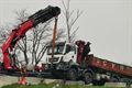 Spectaculair ongeval op brug in Beringen