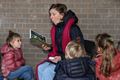 Voorleeswandeling in Basisschool Lutlommel